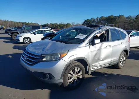 2013 Honda Cr-V Ex z USA, uszkodzony, nr VIN 2HKRM4H58DH612233